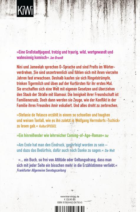 Nährwerte und Zutaten Tigermilch (Deutsch, Stefanie de Velasco, 2015)