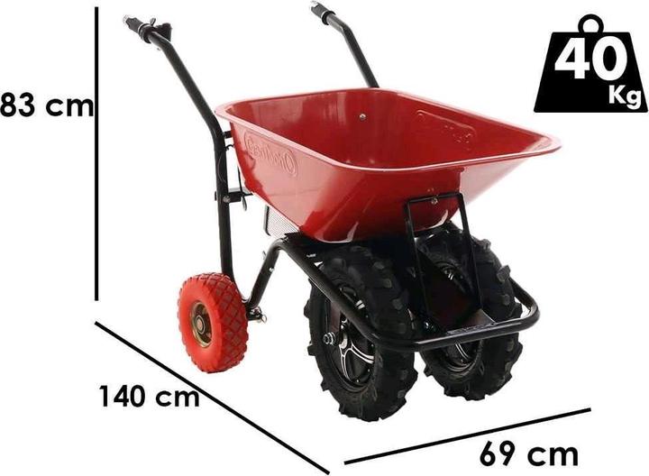 Image du produit GeoTech Brouette à batterie40V 6 Ah