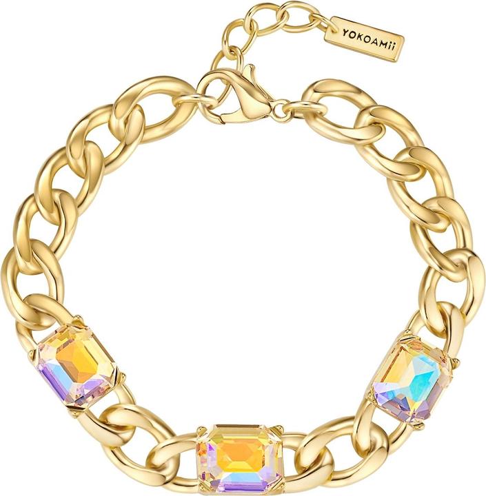 Image du produit Yokoamii Bracelet femme laiton - 36434 (19 cm, Laiton)
