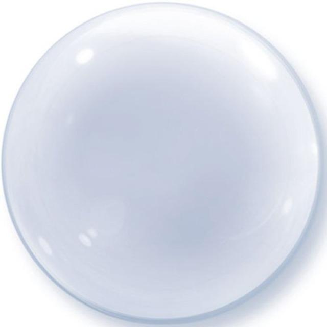 GoDan Burbule Folienballon Deco transparent 61 cm