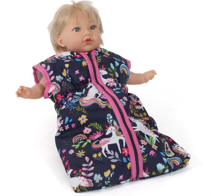 Actual product image Bayer Chic 2000 Doll sleeping bag unicorn