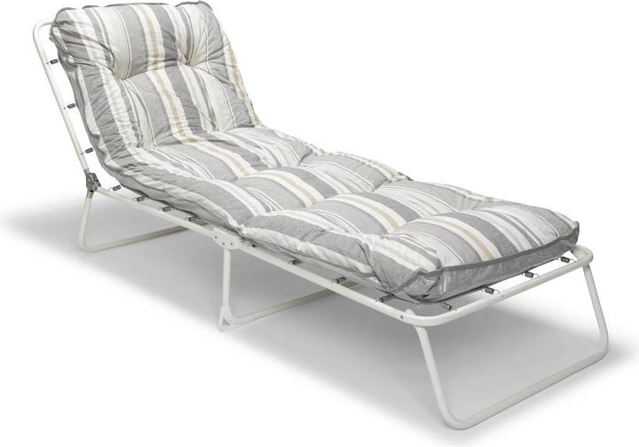 Best Sonnenliegen Wörthersee grau Stahl (180 cm)
