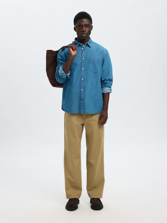 Produktbild Selected Slhregcarlo Denim Ls Shirt Noos (M)