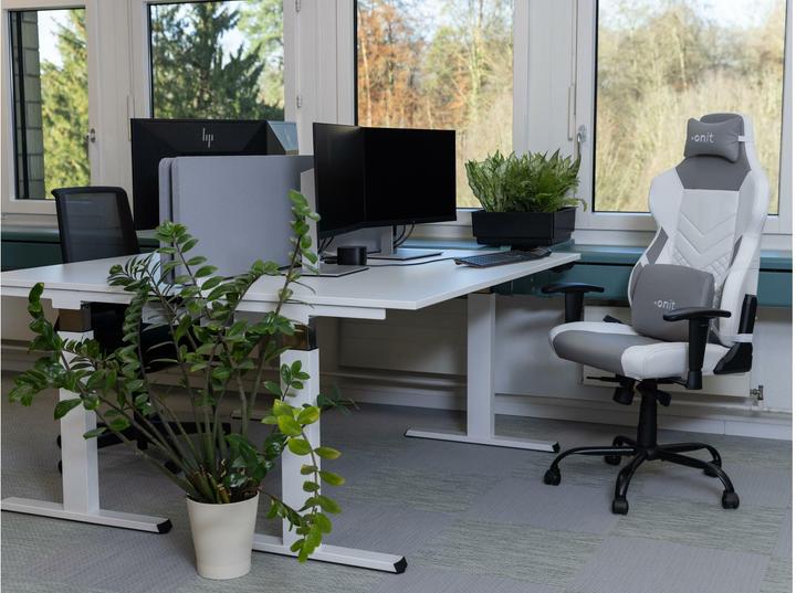 Immagine prodotto Onit Sedia da gioco bianca/grigia