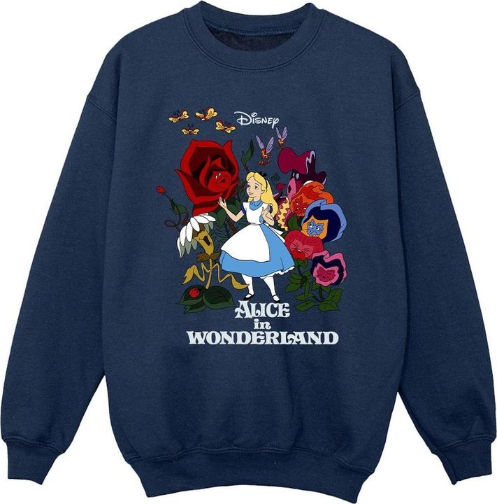 Immagine prodotto Disney Alice In Wonderland Flowers Felpa Ragazze (152, 158)
