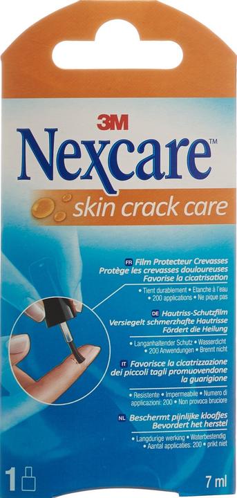 Actual product image Nexcare Skin Crack Care for finger and foot cracks (Liquid)