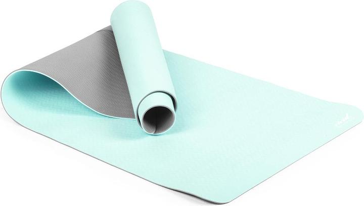 Produktbild Sko Yoga mat GYMSTICK Vivid line 61330TU 170x60x0,4cm Turquoise / Gray (4 mm)