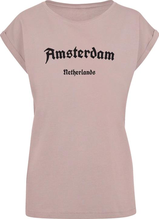Produktbild Merchcode Ladies Amsterdam Extended Shoulder Tee - 113111 (M)