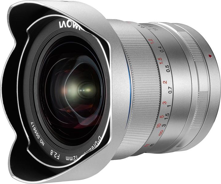 Actual product image Venus Optic Laowa 12mm f/2.8 Zero-D Canon Silver (Canon EF, full size)