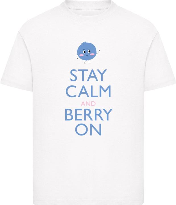 Produktbild Merchcode Kids Berry Calm - Basic T-Shirt - 185059 (110, 116)