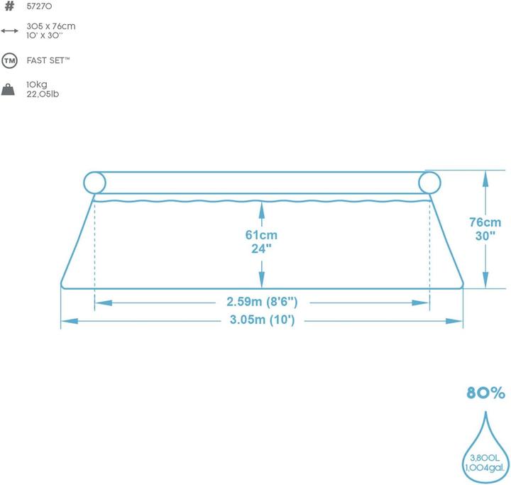 Image du produit Bestway Fast Set