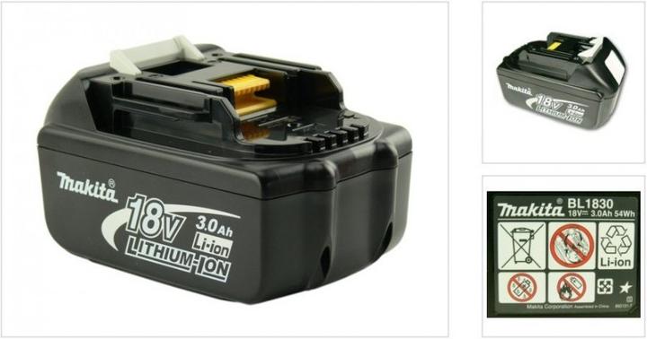 Produktbild Makita BTM 50 18V Li-ion Akku Multifunktion Werkzeug + 1x Akku BL1830 B 18V 3.0 Ah