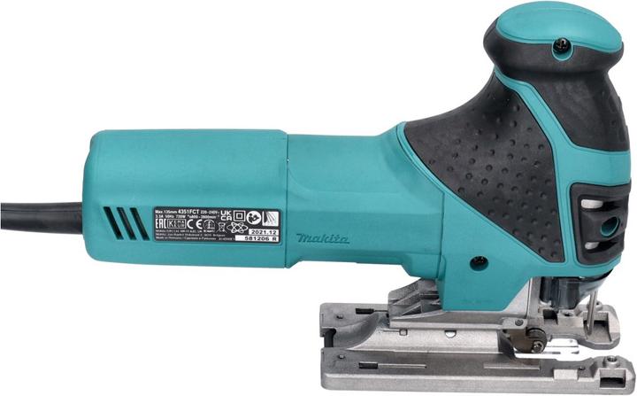 Productafbeelding Makita 4351 FCTJ Pendelactie decoupeerzaag 720W + 6 stuks zaagbladset + Makpac