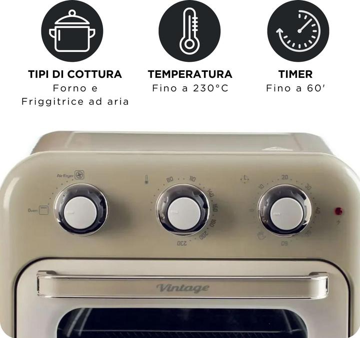 Image du produit Ariete Vintage Air Fryer Mini
