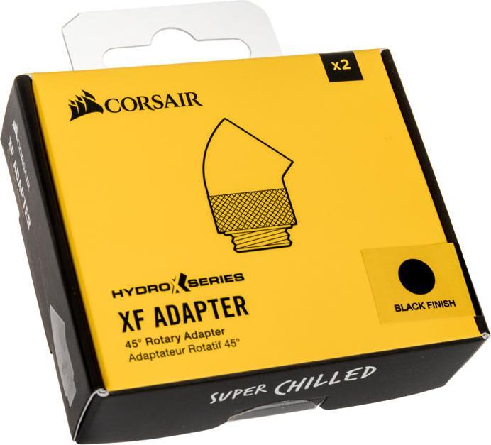 Image du produit Corsair Adaptateur Hydro X Series 45° XF 2-pack