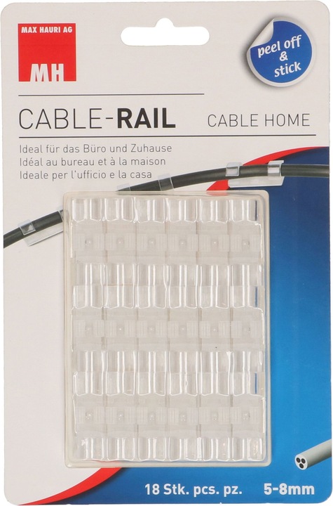 Actual product image Max Hauri Cable clip set