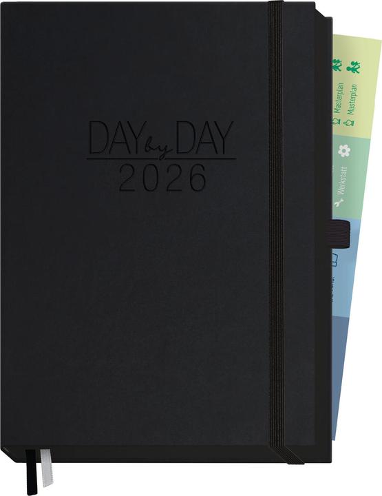 Organizer Deluxe Day by Day A5 2026 (15 x 21 cm, Tedesco)