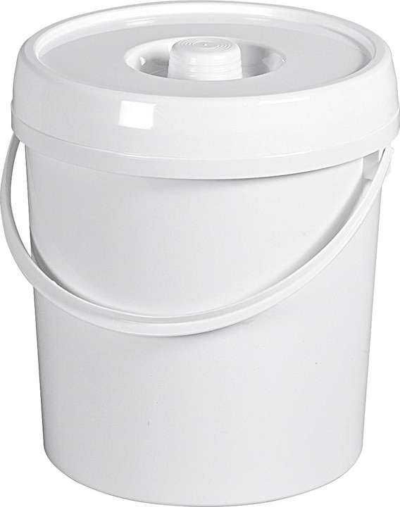Actual product image Lockweiler Diaper pail with lid white 11 L