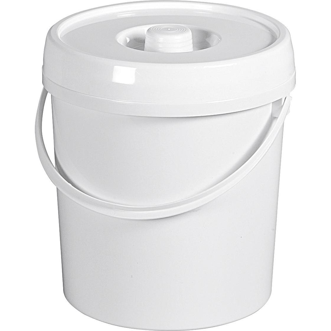 Lockweiler Windeleimer mit Deckel weiss 11 L
