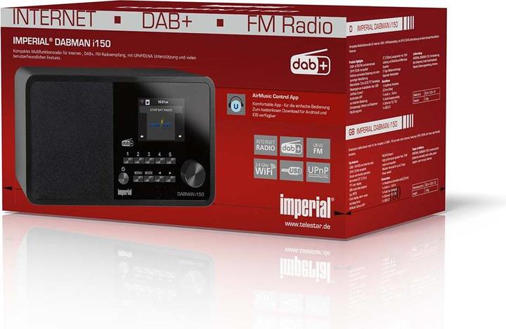 Produktbild Imperial Dabman i150 (Internetradio, DAB+, FM, UKW, WLAN)