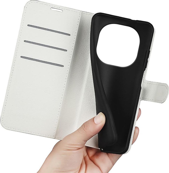 Produktbild Cover-Discount Xiaomi Redmi Note 14 Pro 5G - Leder Etui Hülle (Xiaomi Redmi Note 14 Pro 5G)