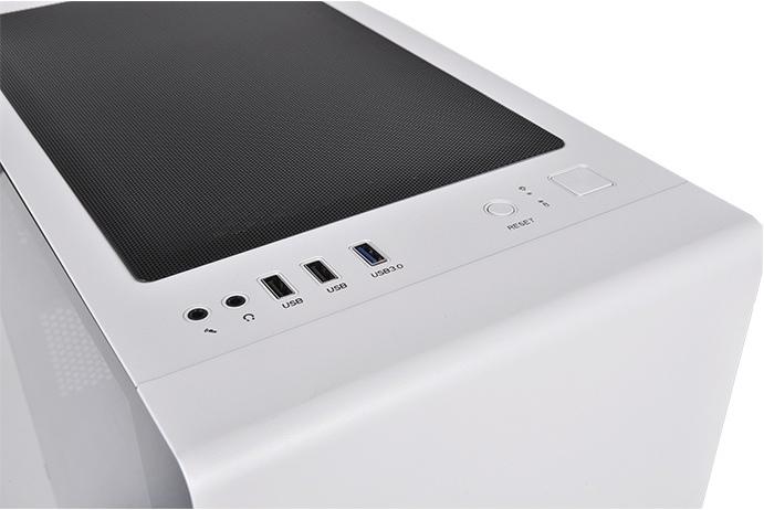 Actual product image Thermaltake S100 Snow Edition (mATX, Mini-ITX)