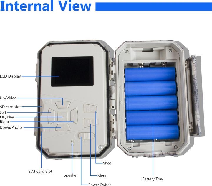 Immagine prodotto Boly Cam 48MP/1080P Video/Nero IR 940nm