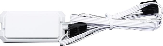 Actual product image Lian-Li UNI FAN TL Wireless LCD Lüfter, ARGB, PWM - 120 mm, weiss (120 mm, 1 x)