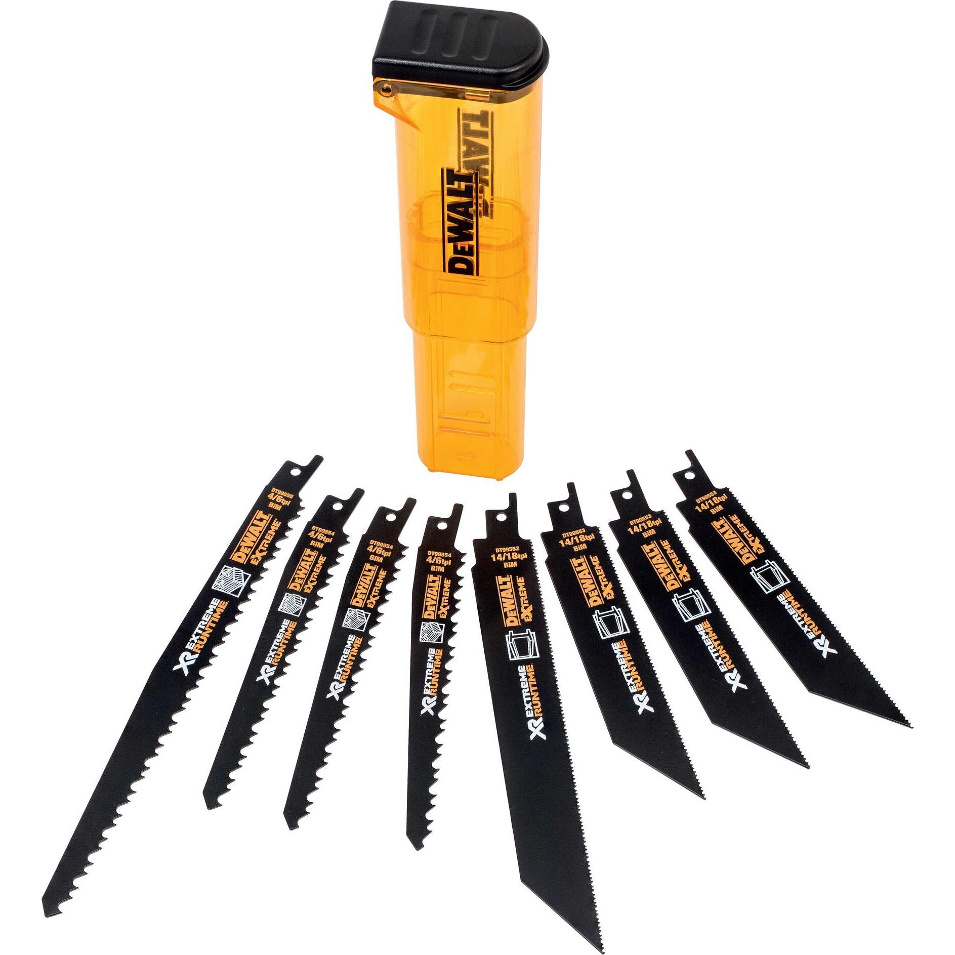 DeWalt, Sägeblatt, SäbelsägeblattSet 8tlg.
