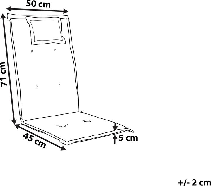 Actual product image Beliani Toscana (50 x 50 x 71 cm)