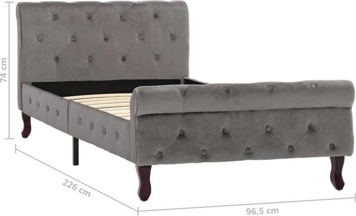 Image du produit vidaXL Bettgestell (90 x 200 cm)