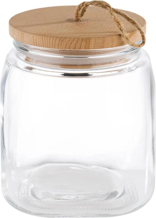 Produktbild APS Vorratsglas "WOODY" (2 l)