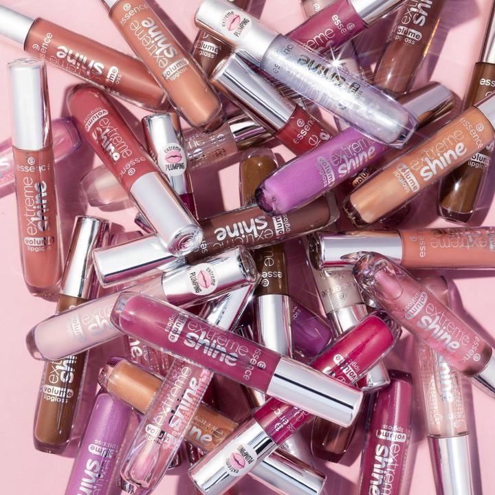Actual product image essence extreme shine volume lipgloss (18 Flaming Rose)