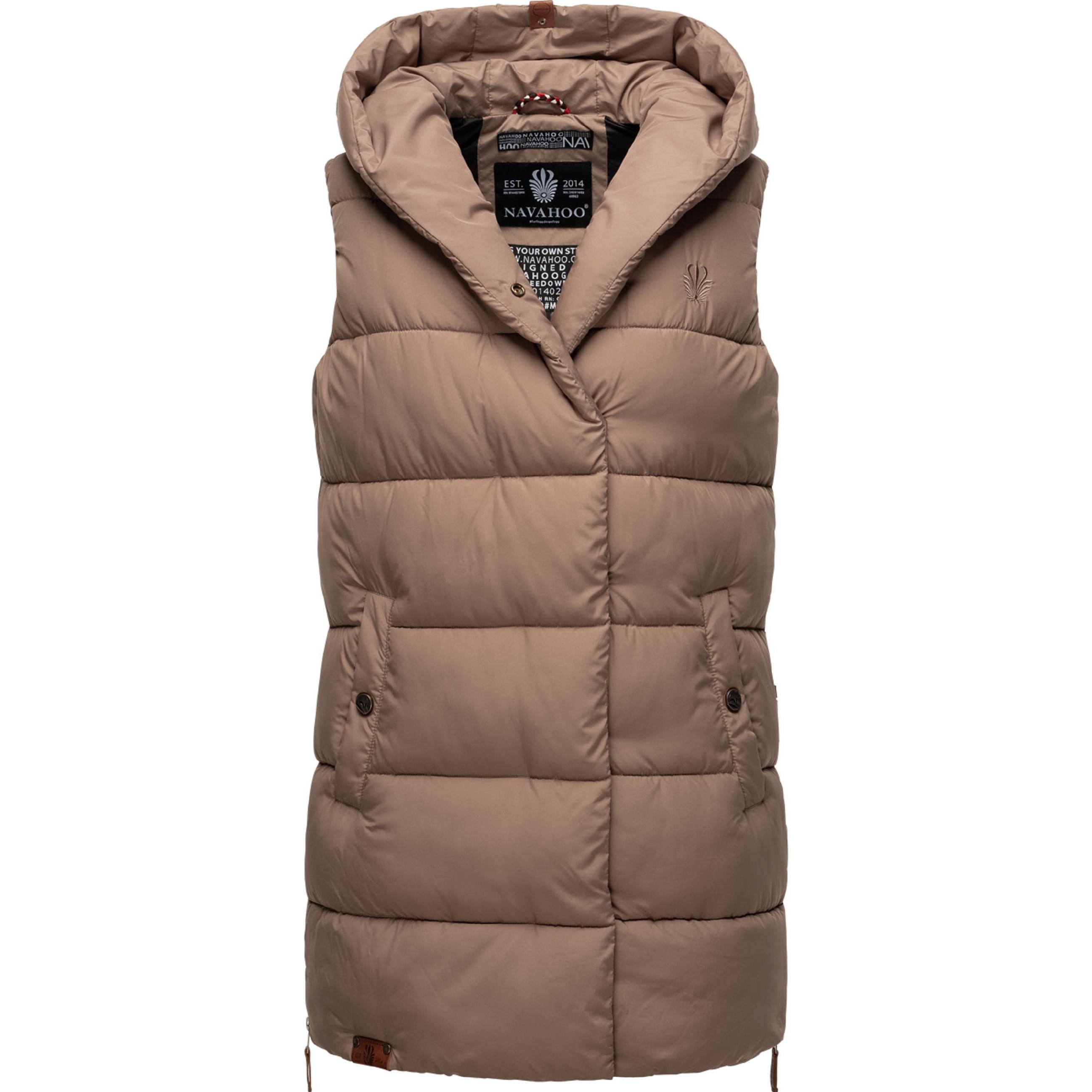 Navahoo, Damen, Weste, Madilynaa, Grau, (XL)