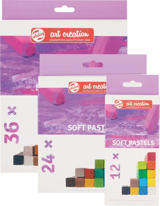 Etichetta energetica Talens Soft Pastelli Set 12# (Multicolore, 12 x)