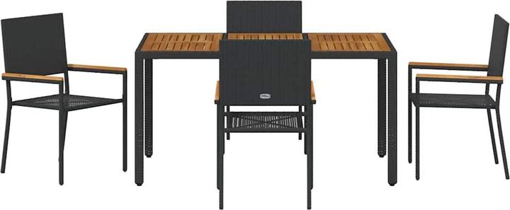 Produktbild vidaXL Garten Essgruppe (150 x 90 x 75 cm)