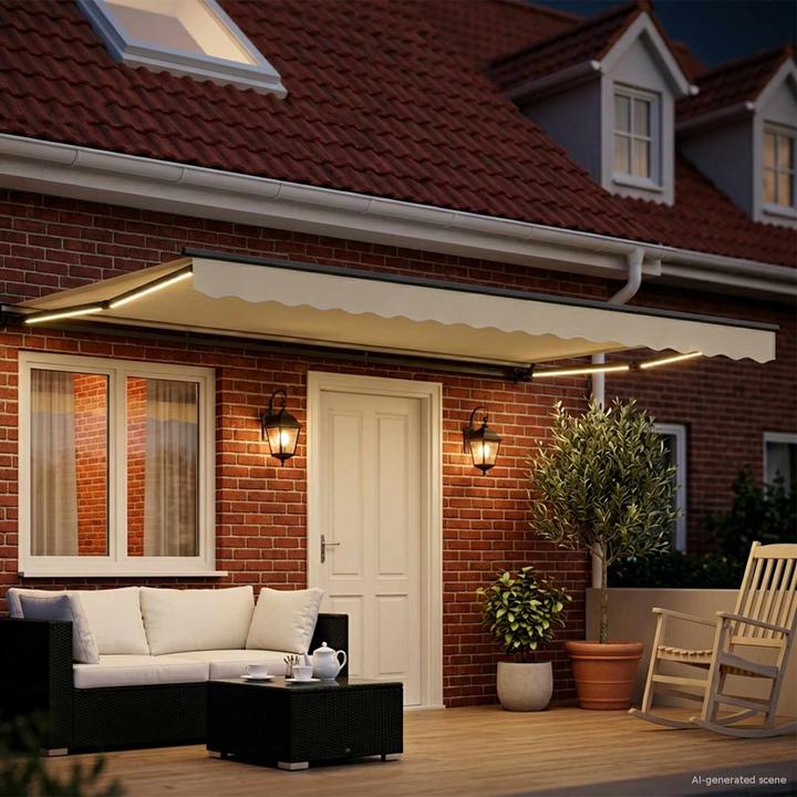 Produktbild vidaXL Manuelle Markise (3 m)