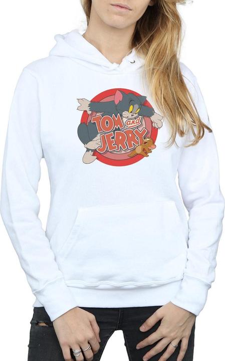 Immagine prodotto Tom & Jerry Classic Catch Felpa con Cappuccio Donna (XL)