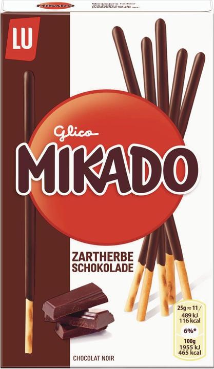 Image du produit Luã Lu Mikado 3x75g Choco Dark (225 g)