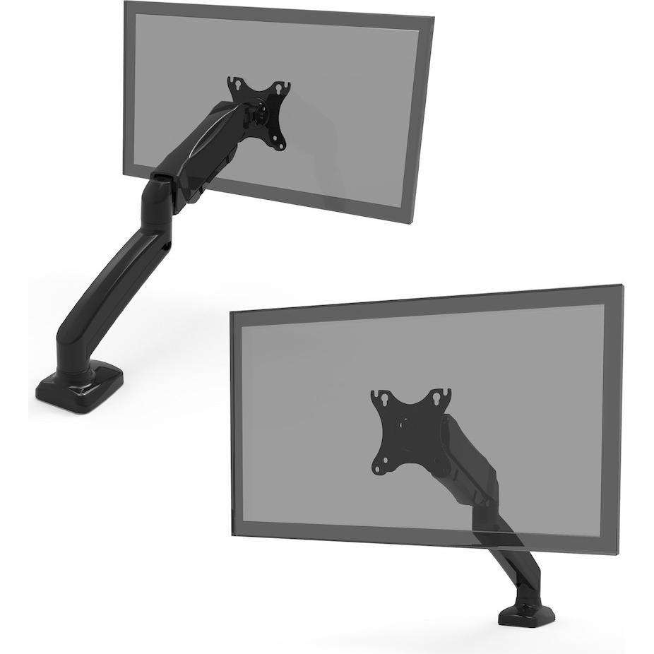 Thumbnail - Port Designs Monitor Arm Vesa Single Scr (Tisch, 32"), Monitor Halterung, Schwarz