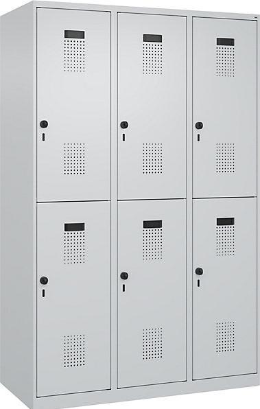 Actual product image C+P Evolo PLUS double-decker locker (120 cm, 185 cm)