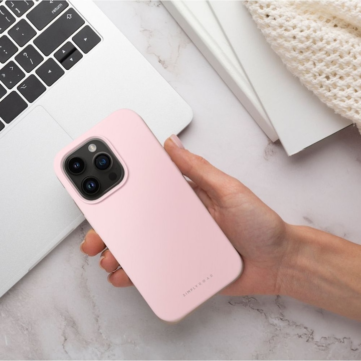 Produktbild Roar Back panel cover case CLOUD SKIN for IPHONE 12 Pro Light Pink (Apple iPhone 12 Pro)