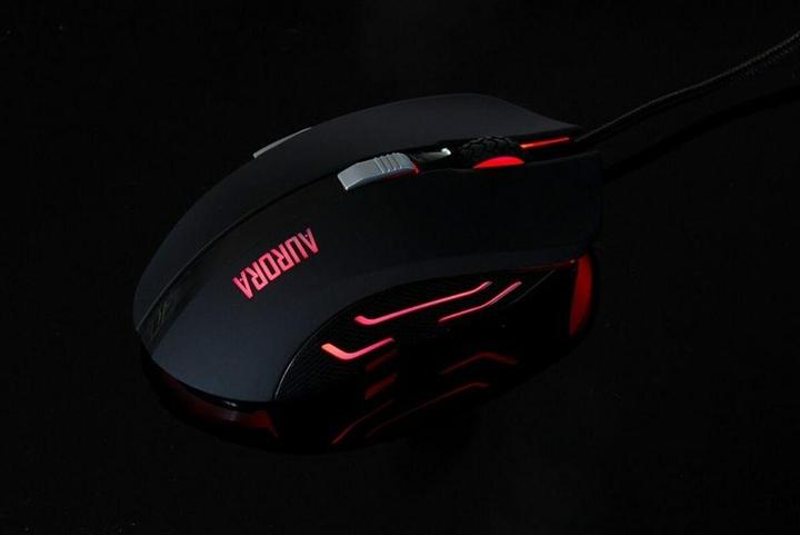 Productafbeelding iBox Aurora A-1 Muis USB Type-A Optisch 2400 DPI rechts (Bedraad)