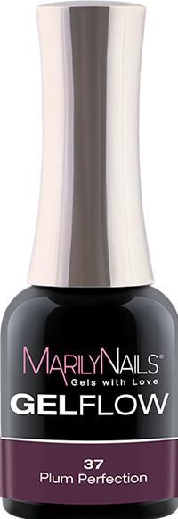 Produktbild Marily Nails GELFLOW – 37 Plum Perfection (Gel-Effekt Nagellack)