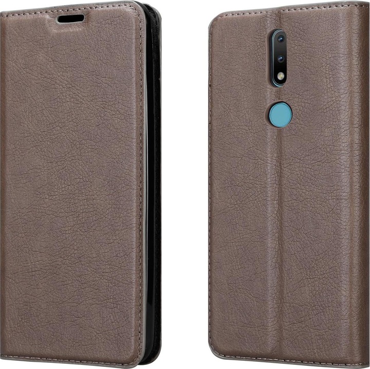 Actual product image Cadorabo Book Invisible Magnet Cover (Nokia 2.4)