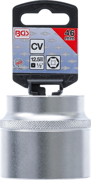 Actual product image BGS Socket, Hexagon | 12.5 mm (1/2") Drive | 46 mm (46 mm)