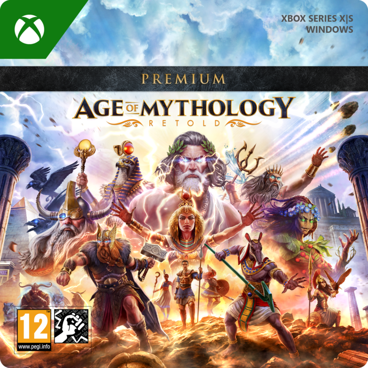 Produktbild Microsoft Age of Mythology: Retold - Premium Edition (Xbox Series X, Xbox One X, Xbox One S, Xbox Series S)