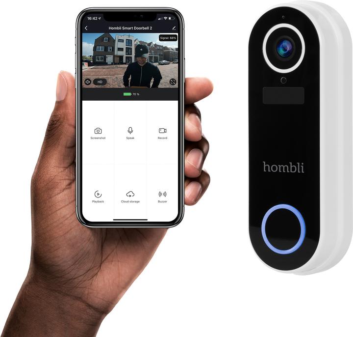 Image du produit Hombli Smart Doorbell 2 + Chime 2 (WiFi)