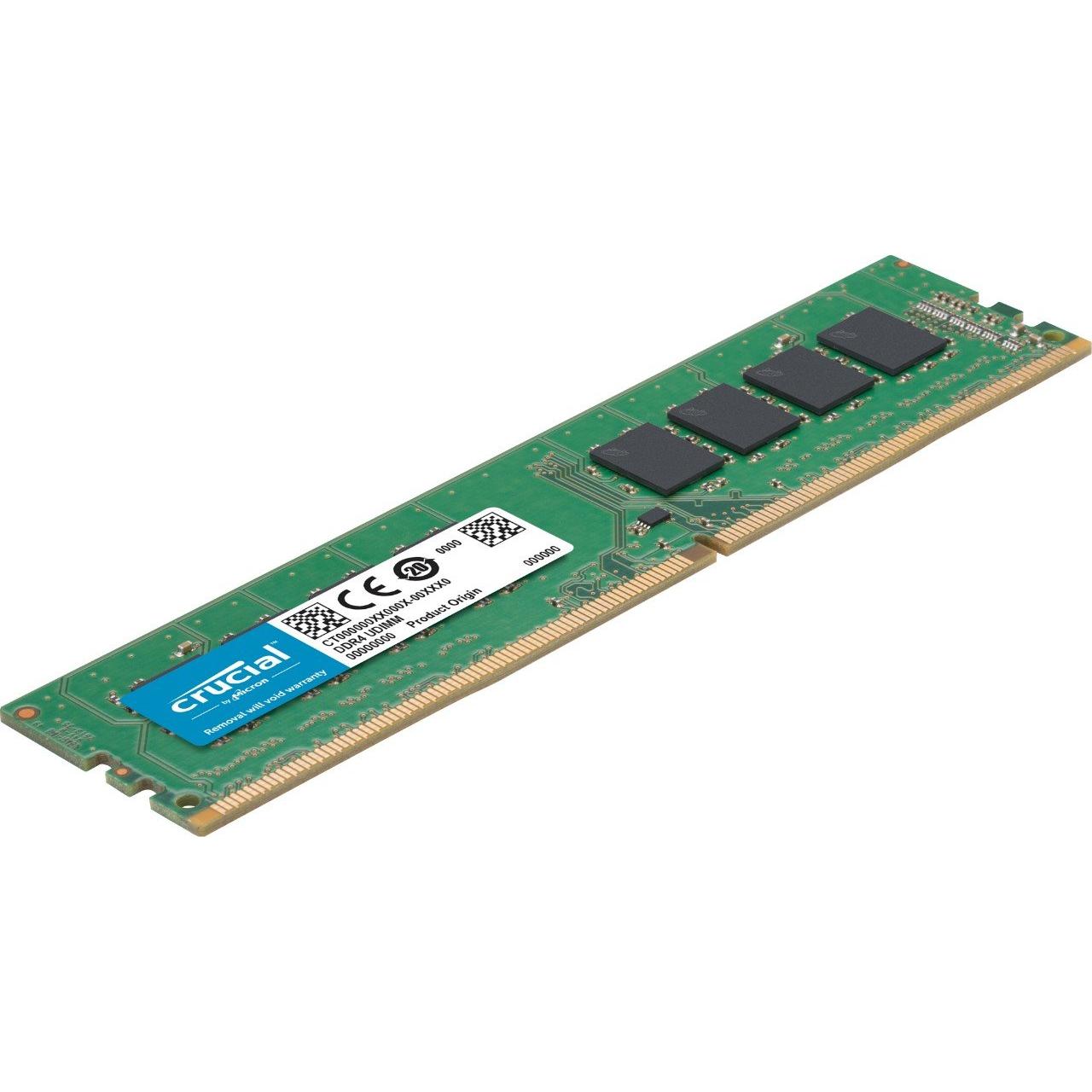 Crucial Desktop Memory (1 x 16GB, 3200 MHz, DDR4-RAM, DIMM), RAM, Grün