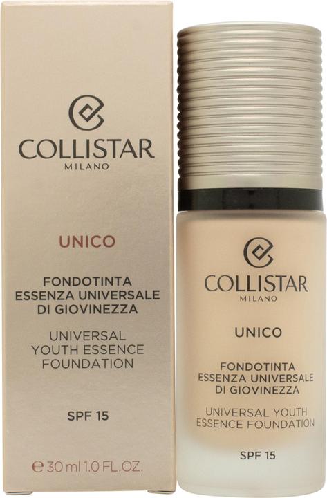 Produktbild Collistar Rejuvenating makeup SPF 15 (Universal Youth Essence Foundation) 30 ml - Shade: 1R Rose (1R Rose)